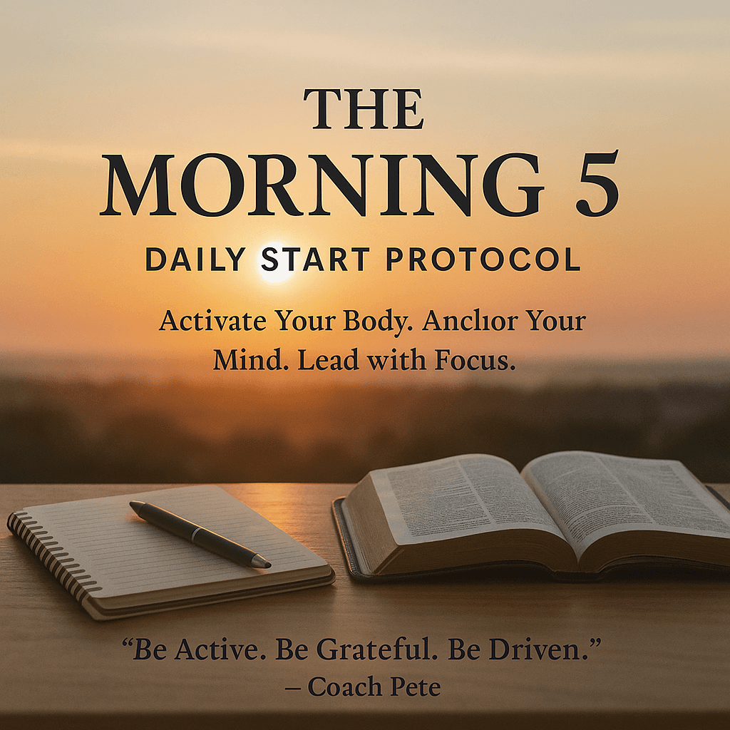 The Morning 5: Daily Start Protocol